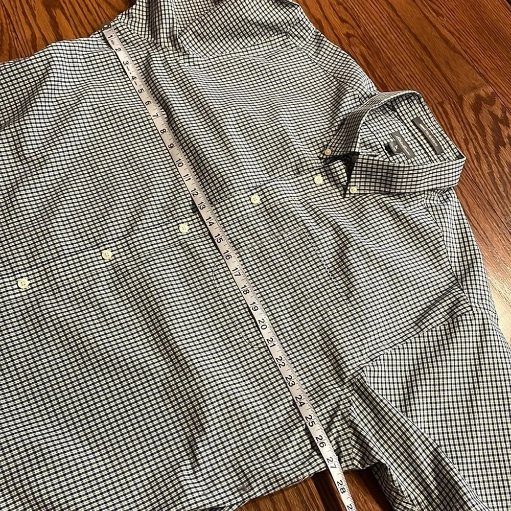 Eddie Bauer NWOT men’s wrinkle free RELAXED fit button down plaid shirt 2XL
